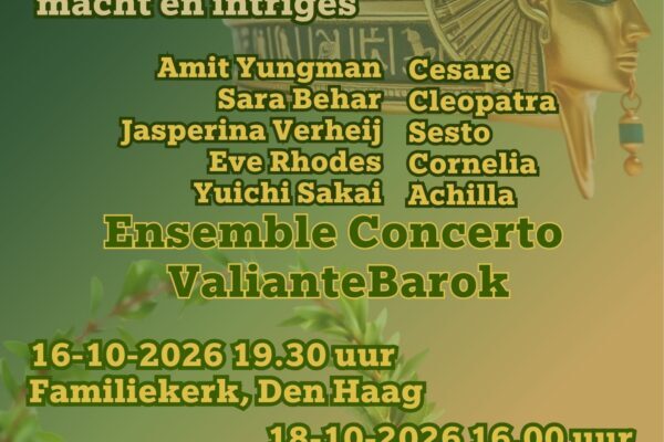 ConcertoValiante Barok – Julius Caesar in Egypte